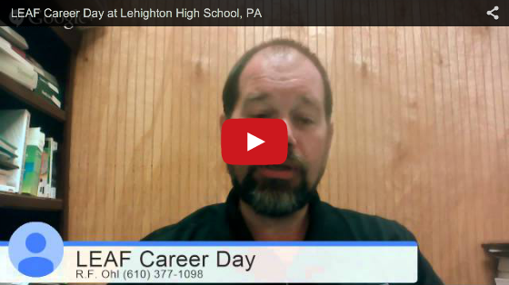 LEAF Career Day at Lehighton High School