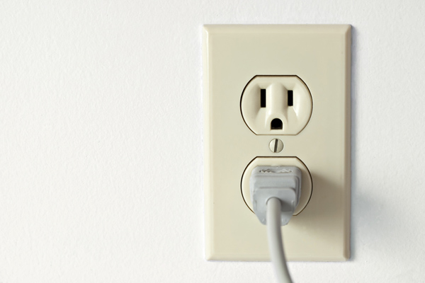 image of an electrical outlet