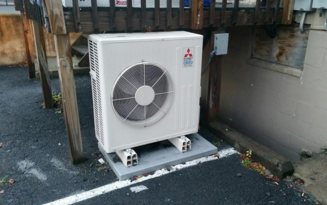 exterior air conditioning unit installed in Stroudsburg PA