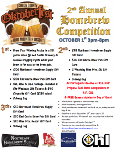 2016 Oktoberfest homebrew contest