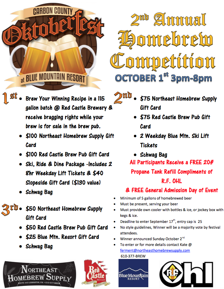 2016 Oktoberfest homebrew contest 