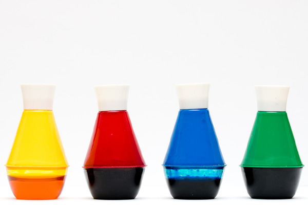 image of food coloring to test for toilet leaks