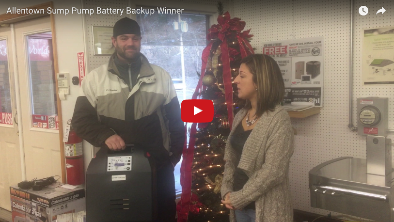 allentown sump pump backup battery winner