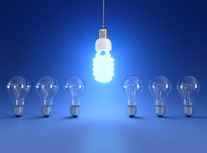 energy efficient light bulbs