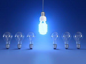 energy efficient light bulbs