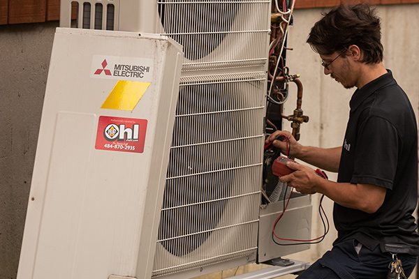 Mitsubishi ductless heating tune-up