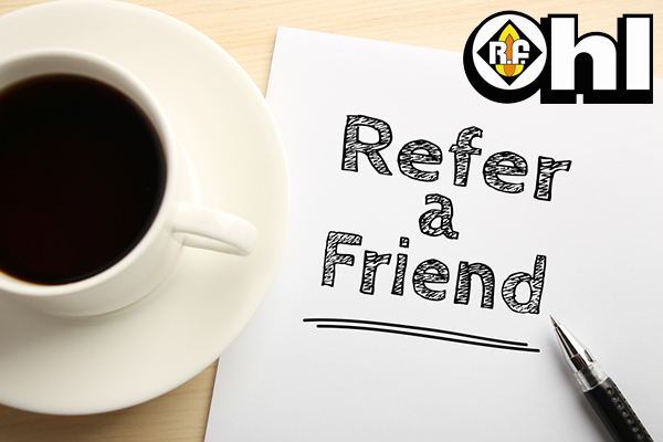 Refer a friend to RF Ohl