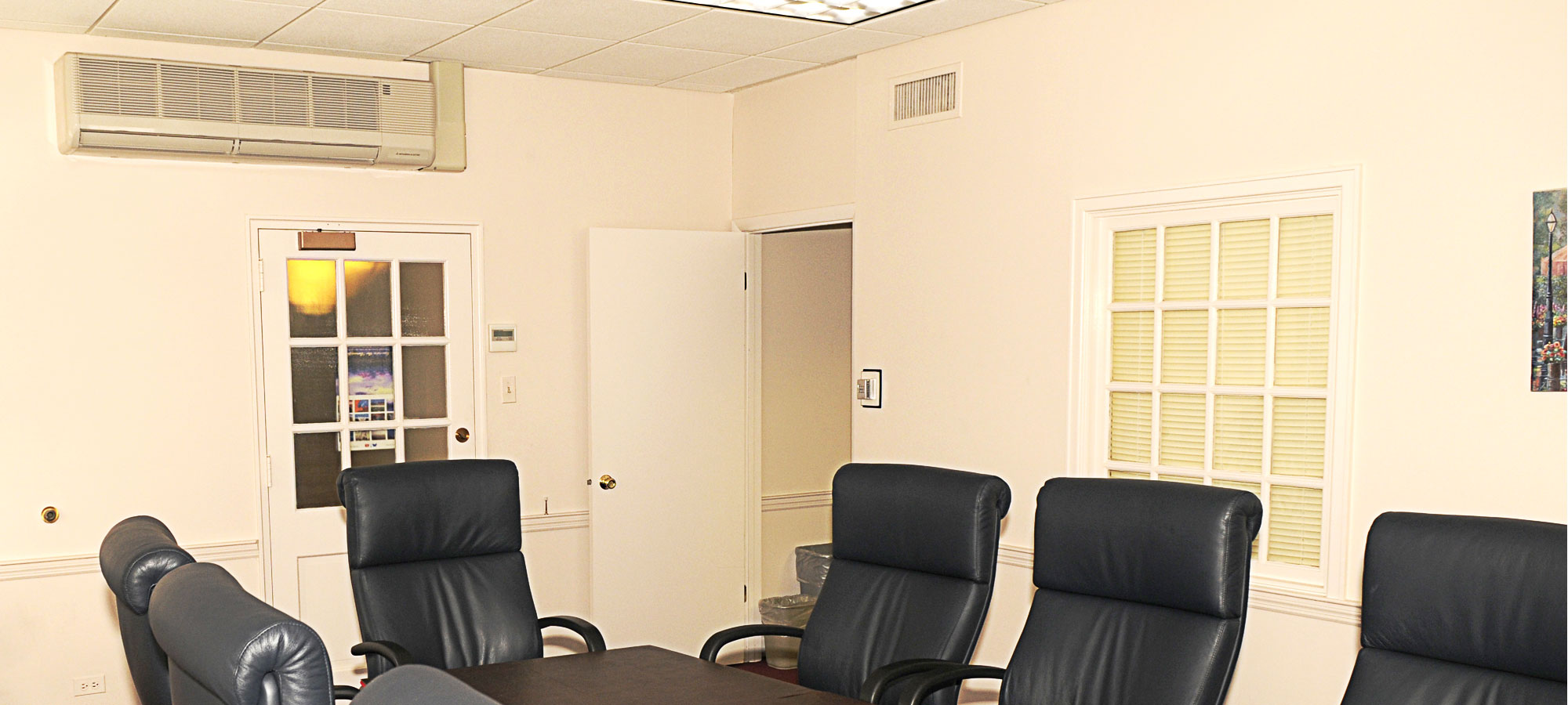 Ductless in a commerical meeting room