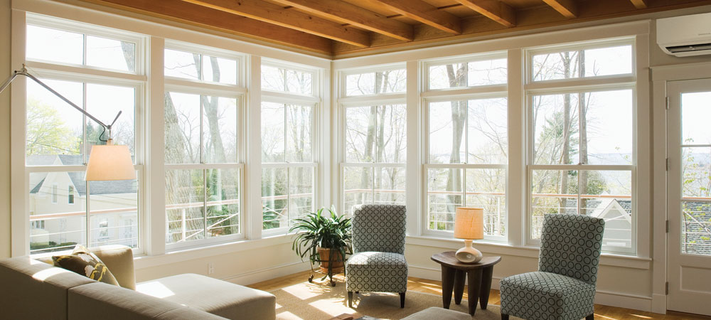 Ductless in a sunroom