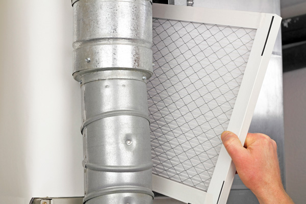 HVAC air filter replacement