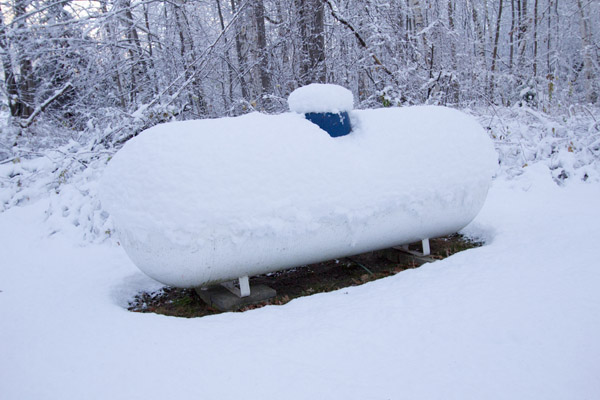 propane tank for backup generator