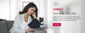 Lennox special savings offer
