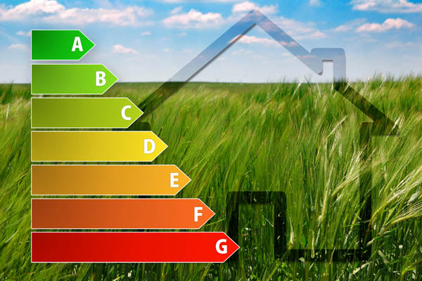 image of an energy efficient home and hvac system