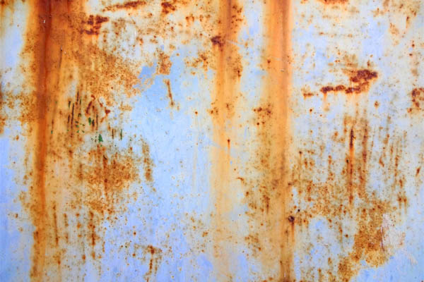 image of rust inside a furnace