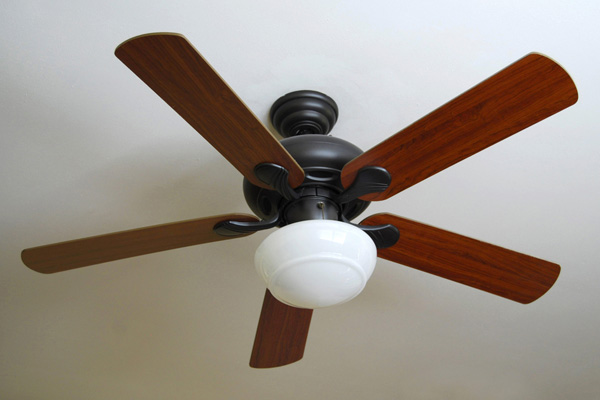imge of ceiling fan depicting ceiling fan direction in winter