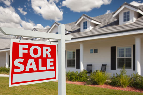 image of a house for sale depicting buying a house with an old hvac unit