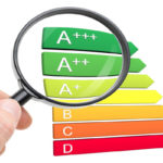 image of energy efficiency rating and home heating system