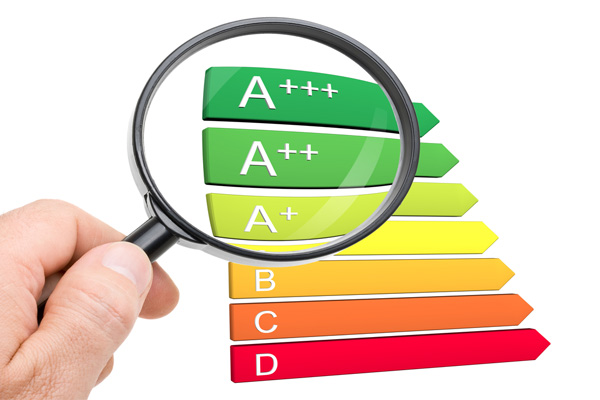 image of energy efficiency rating and home heating system