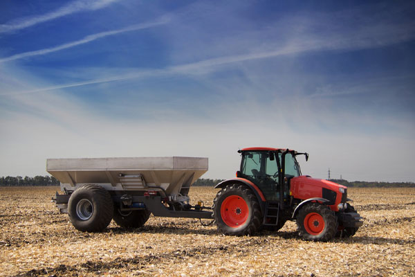 image of a farm tractor depicting on-road vs off-road diesel