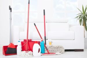 cleaning tools and products that can potentially impact IAQ